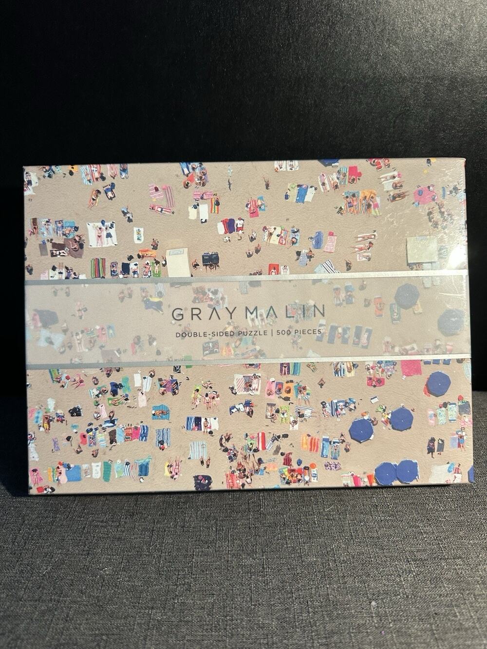Gray Malin Double Sided 500 Piece Jigsaw Puzzle Beach Ocean Galison NEW Sealed